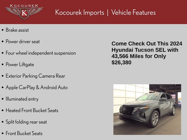 hyundai tucson 2024 5NMJBCDE1RH382381 image hyundai tucson 2024 5NMJBCDE1RH382381 image