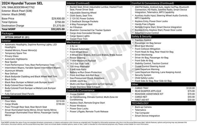 hyundai tucson 2024 5NMJB3DE9RH427762 image hyundai tucson 2024 5NMJB3DE9RH427762 image