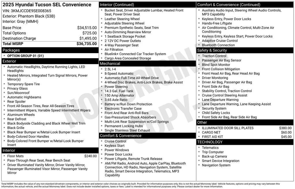 hyundai tucson 2025 3KMJCCDE9SE008365 image hyundai tucson 2025 3KMJCCDE9SE008365 image