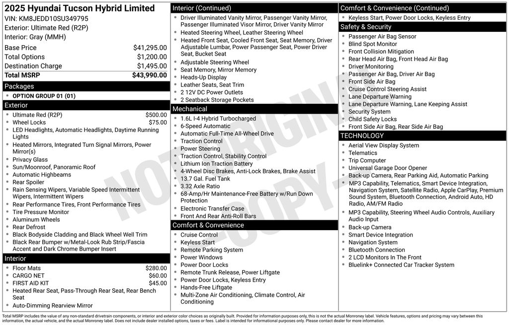 hyundai tucson 2025 KM8JEDD10SU349795 image hyundai tucson 2025 KM8JEDD10SU349795 image