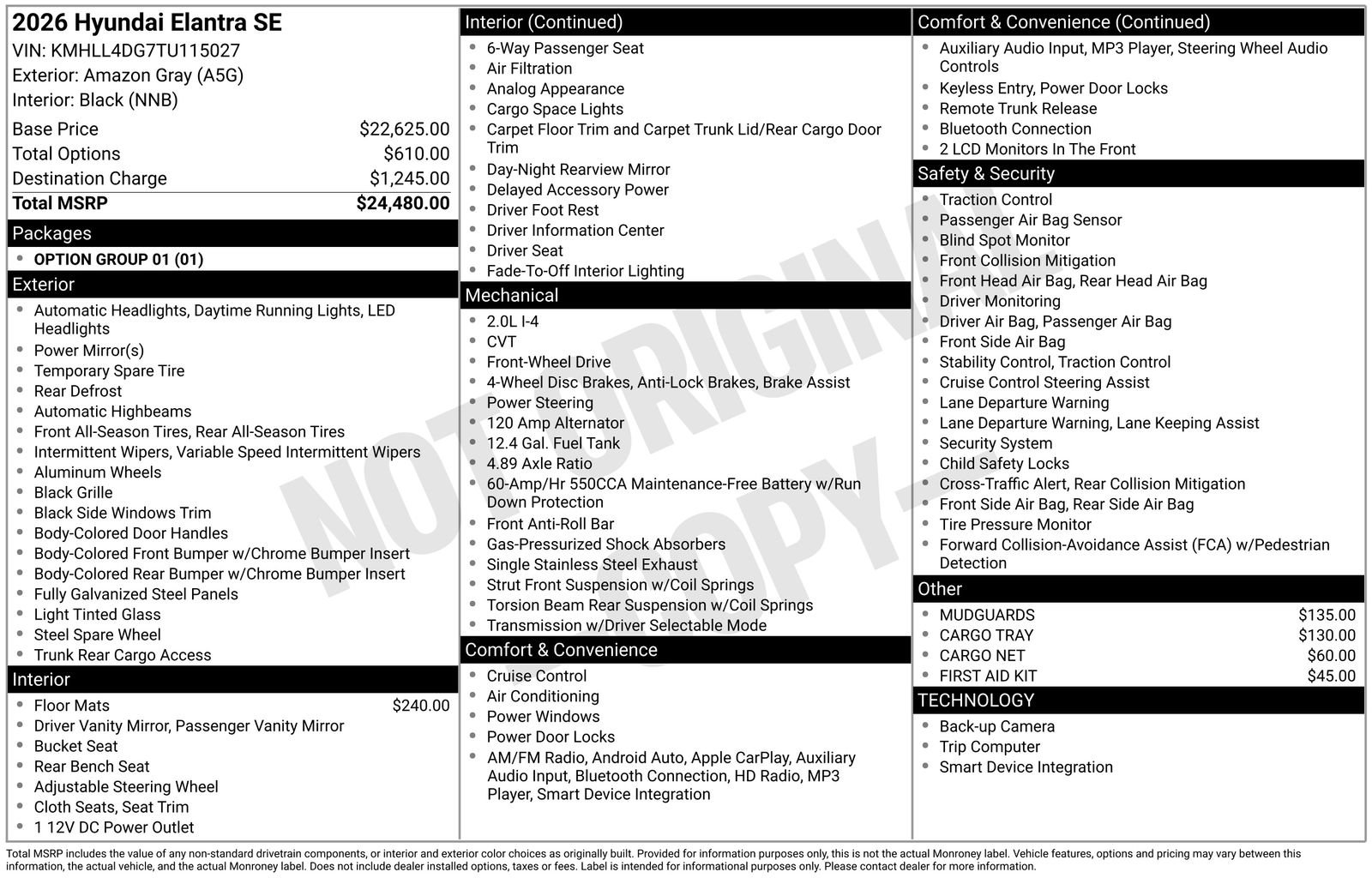 hyundai elantra 2026 KMHLL4DG7TU115027 image hyundai elantra 2026 KMHLL4DG7TU115027 image