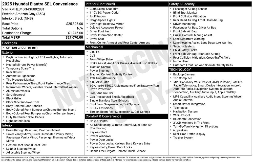 hyundai elantra 2025 KMHLS4DG4SU892881 image hyundai elantra 2025 KMHLS4DG4SU892881 image