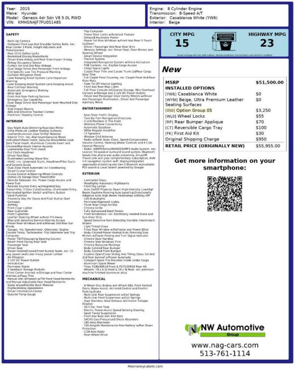 hyundai genesis 2015 KMHGN4JF7FU051485 image hyundai genesis 2015 KMHGN4JF7FU051485 image