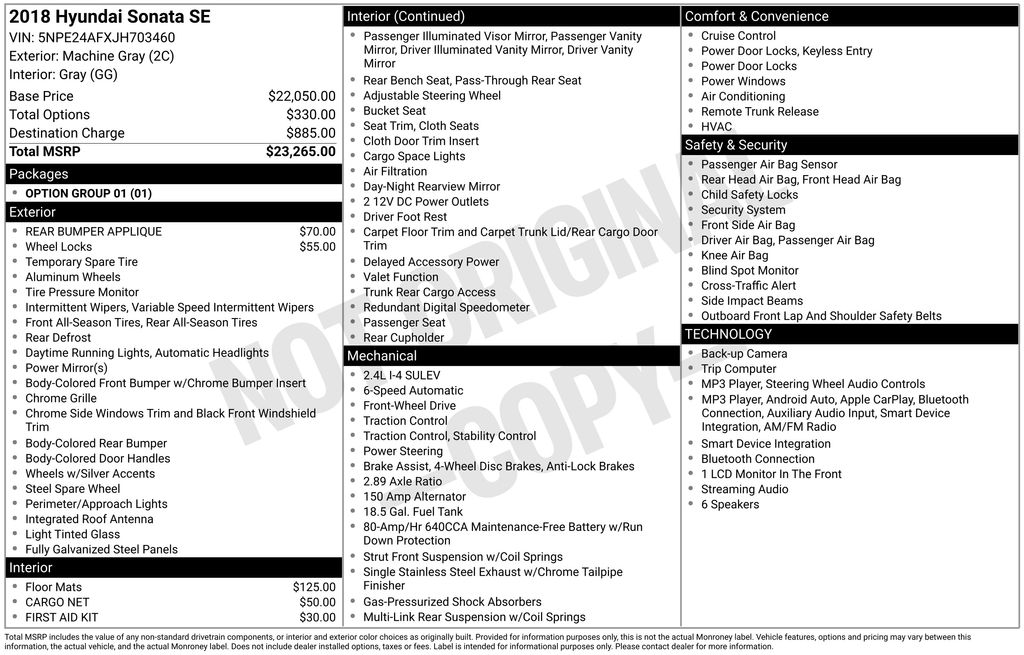 hyundai sonata 2018 5NPE24AFXJH703460 image hyundai sonata 2018 5NPE24AFXJH703460 image