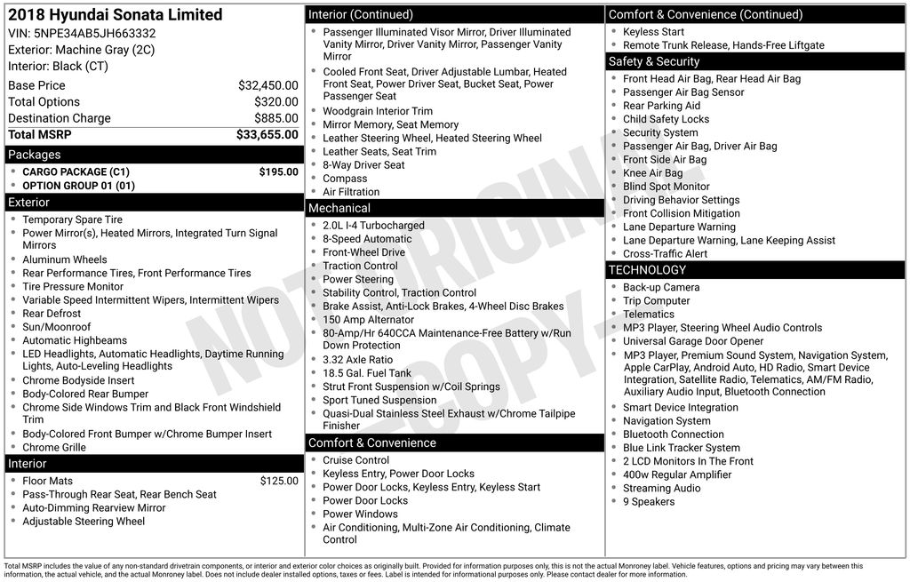 hyundai sonata 2018 5NPE34AB5JH663332 image hyundai sonata 2018 5NPE34AB5JH663332 image