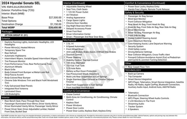 hyundai sonata 2024 KMHL64JA3RA369609 image hyundai sonata 2024 KMHL64JA3RA369609 image