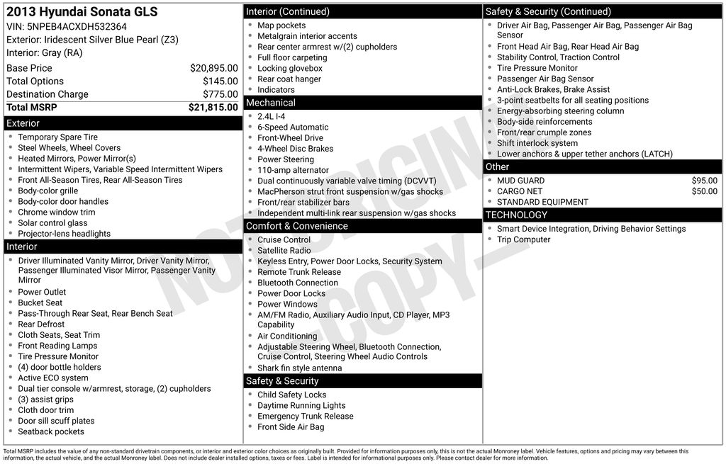 hyundai sonata 2013 5NPEB4ACXDH532364 image hyundai sonata 2013 5NPEB4ACXDH532364 image