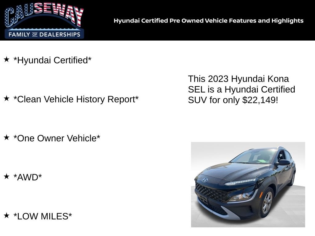 hyundai kona 2023 KM8K6CAB5PU042509 image hyundai kona 2023 KM8K6CAB5PU042509 image