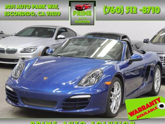 PORSCHE BOXSTER 2013 WP0CA2A80DS112866 image