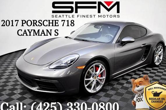 PORSCHE CAYMAN 2017 WP0AB2A83HS285288 image PORSCHE CAYMAN 2017 WP0AB2A83HS285288 image