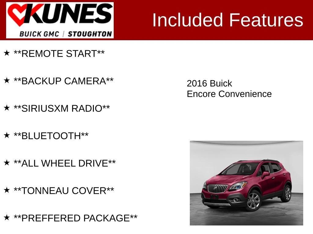 buick encore 2016 KL4CJFSB5GB596047 image