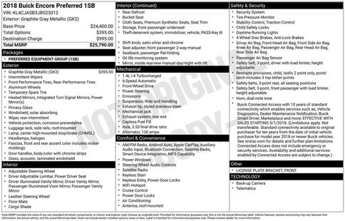 buick encore 2018 KL4CJASB3JB523012 image buick encore 2018 KL4CJASB3JB523012 image