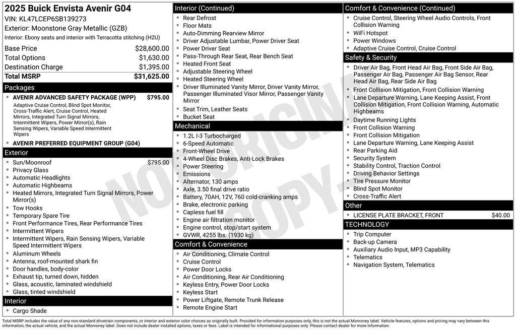 buick envista 2025 KL47LCEP6SB139273 image buick envista 2025 KL47LCEP6SB139273 image
