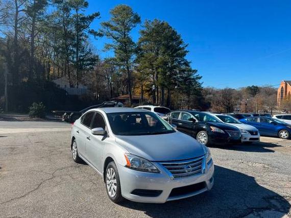 NISSAN SENTRA 2014 3N1AB7AP6EY265430 image NISSAN SENTRA 2014 3N1AB7AP6EY265430 image