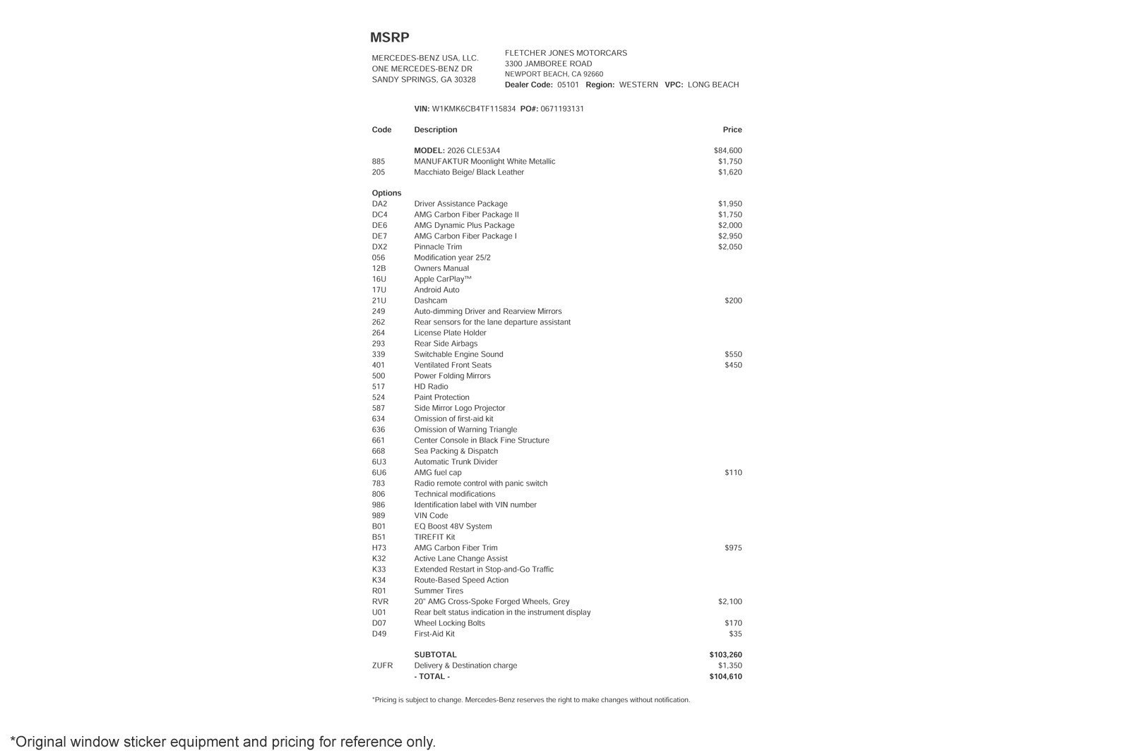 mercedes-benz cle 2026 W1KMK6CB4TF115834 image mercedes-benz cle 2026 W1KMK6CB4TF115834 image