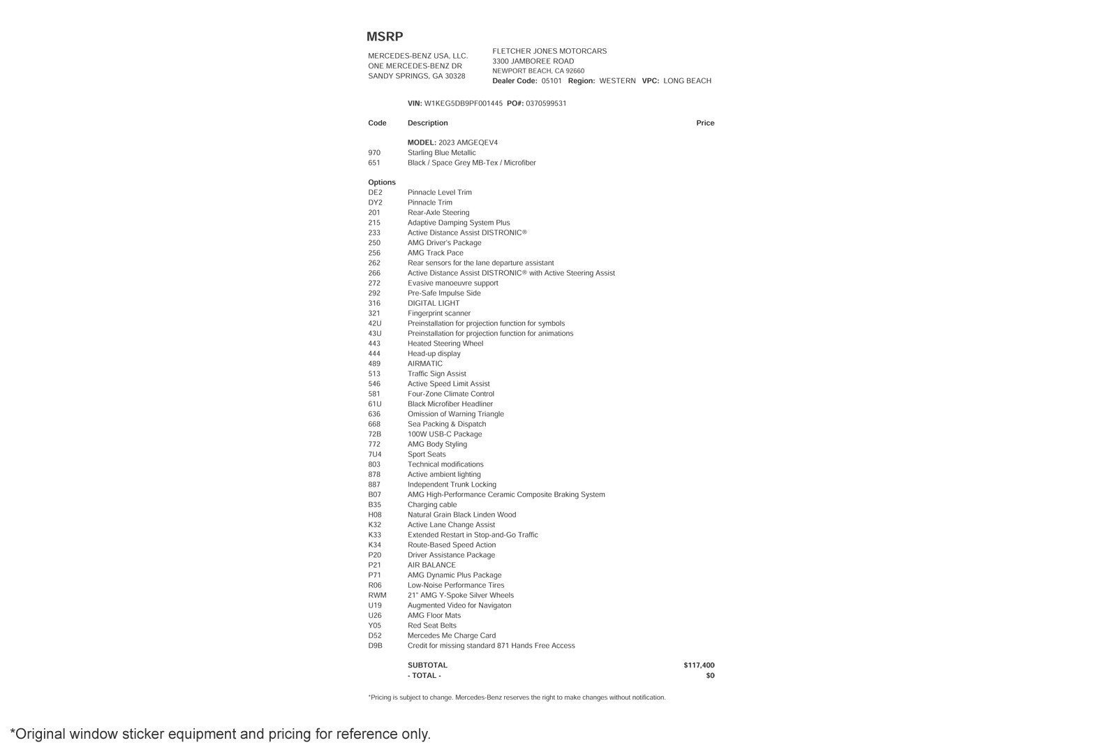 mercedes-benz eqe 2023 W1KEG5DB9PF001445 image mercedes-benz eqe 2023 W1KEG5DB9PF001445 image