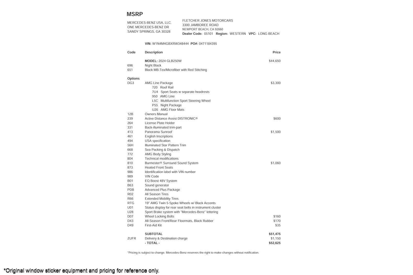 mercedes-benz glb 2024 W1N4M4GBXRW348444 image mercedes-benz glb 2024 W1N4M4GBXRW348444 image