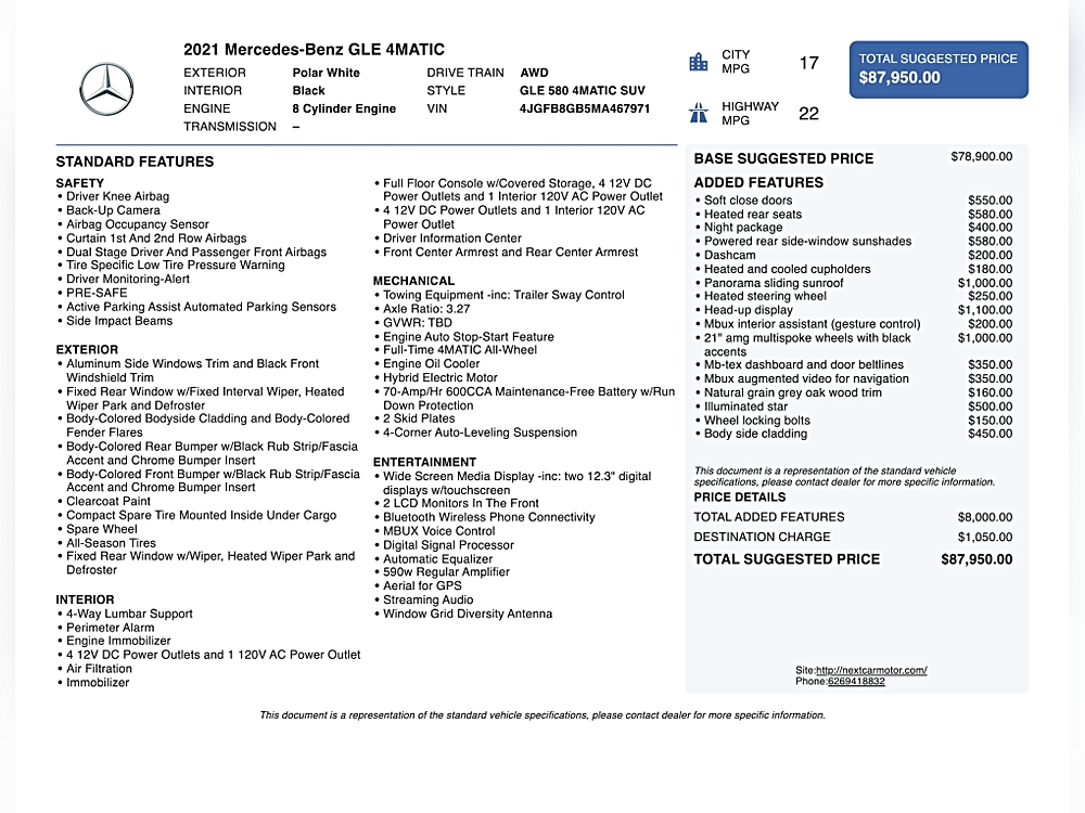 mercedes-benz gle 2021 4JGFB8GB5MA467971 image