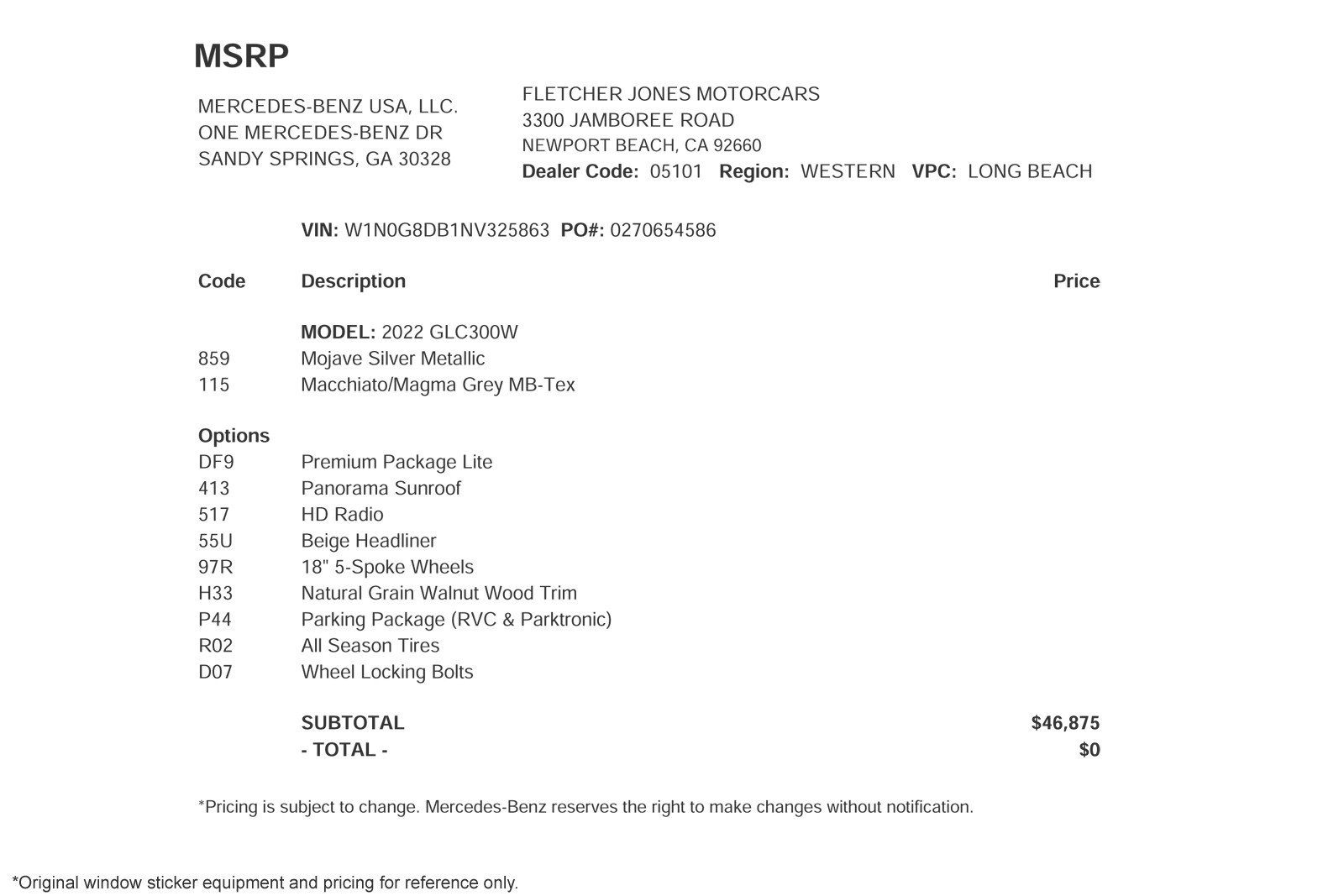 mercedes-benz glc 2022 W1N0G8DB1NV325863 image