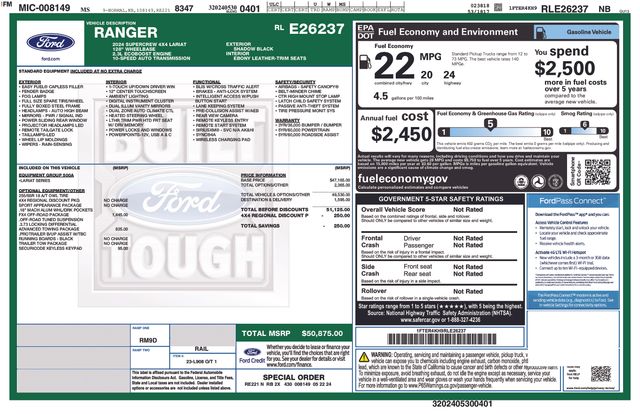 ford ranger 2024 1FTER4KH9RLE26237 image ford ranger 2024 1FTER4KH9RLE26237 image