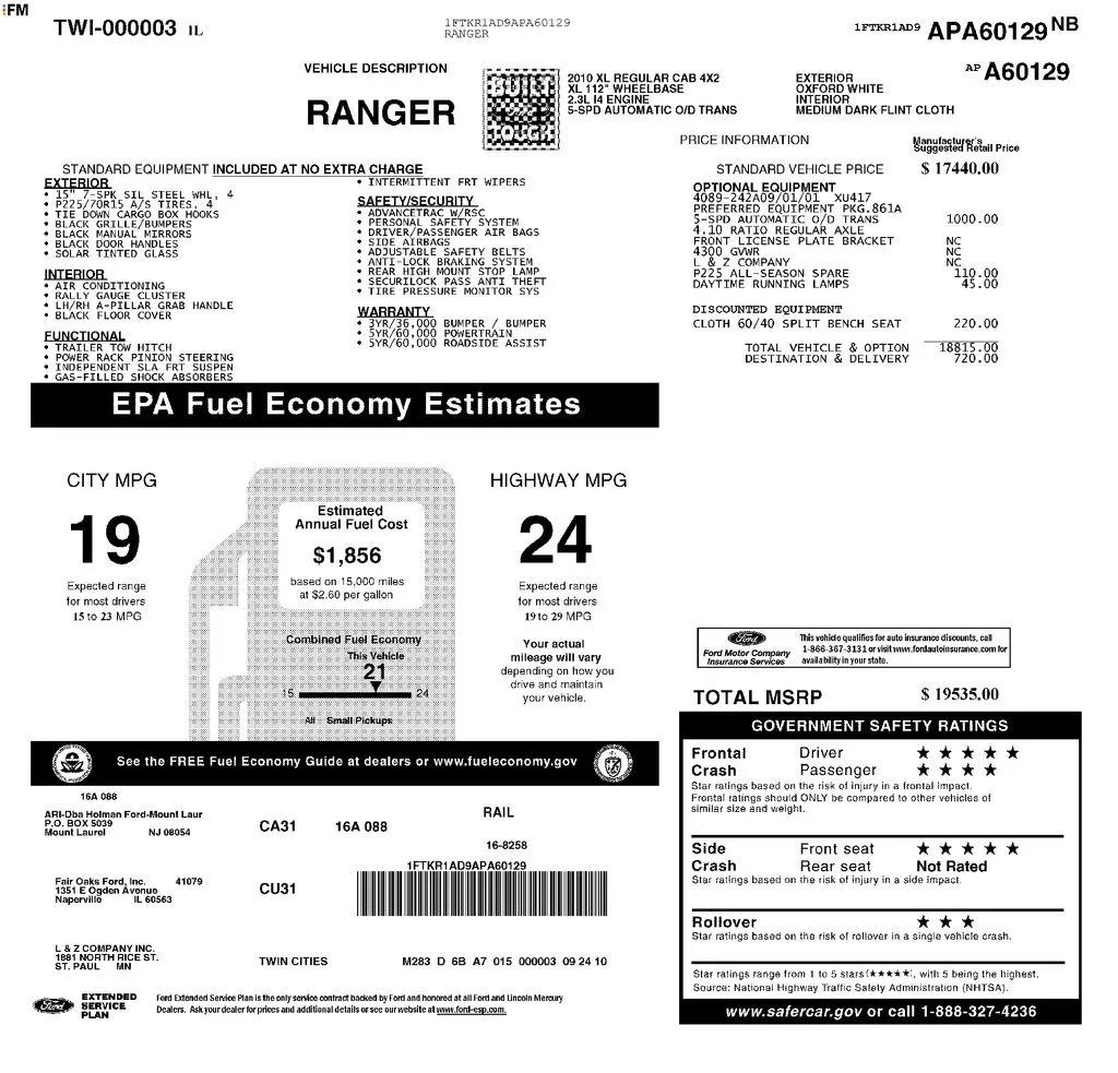 ford ranger 2010 1FTKR1AD9APA60129 image ford ranger 2010 1FTKR1AD9APA60129 image