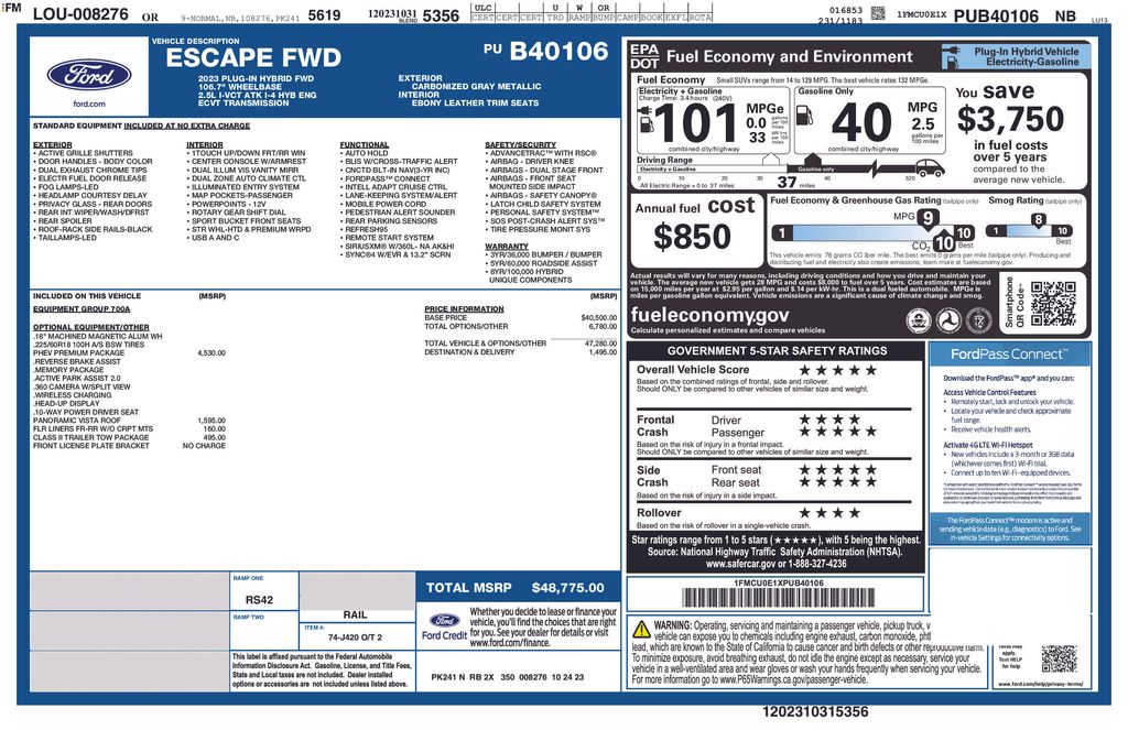 ford escape 2023 1FMCU0E1XPUB40106 image ford escape 2023 1FMCU0E1XPUB40106 image