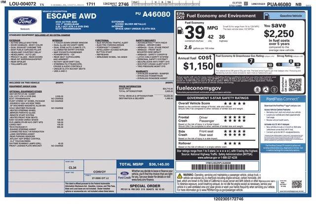 ford escape 2023 1FMCU9GZ9PUA46080 image ford escape 2023 1FMCU9GZ9PUA46080 image