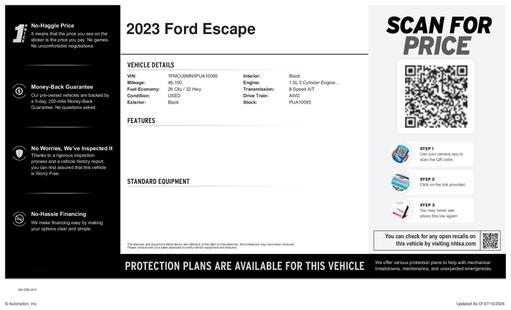 ford escape 2023 1FMCU9MN5PUA10095 image ford escape 2023 1FMCU9MN5PUA10095 image