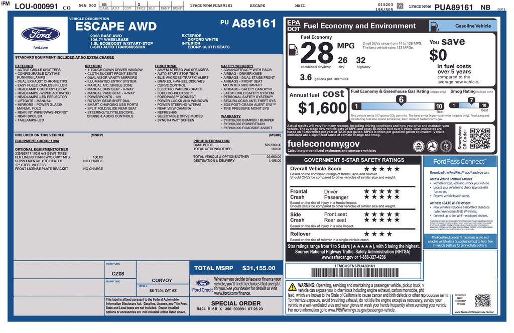 ford escape 2023 1FMCU9FN6PUA89161 image ford escape 2023 1FMCU9FN6PUA89161 image