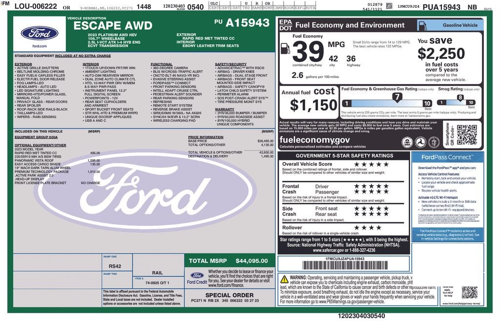 ford escape 2023 1FMCU9JZ4PUA15943 image ford escape 2023 1FMCU9JZ4PUA15943 image