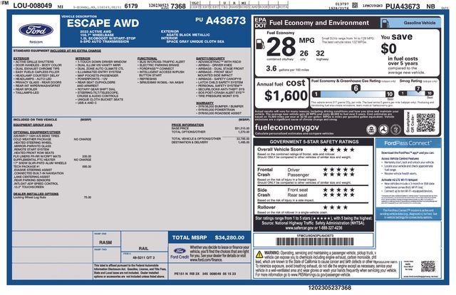 ford escape 2023 1FMCU9GN3PUA43673 image ford escape 2023 1FMCU9GN3PUA43673 image