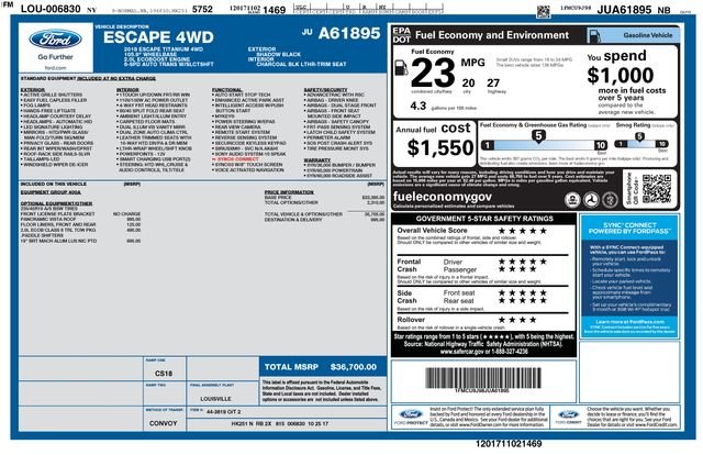 ford escape 2018 1FMCU9J98JUA61895 image ford escape 2018 1FMCU9J98JUA61895 image