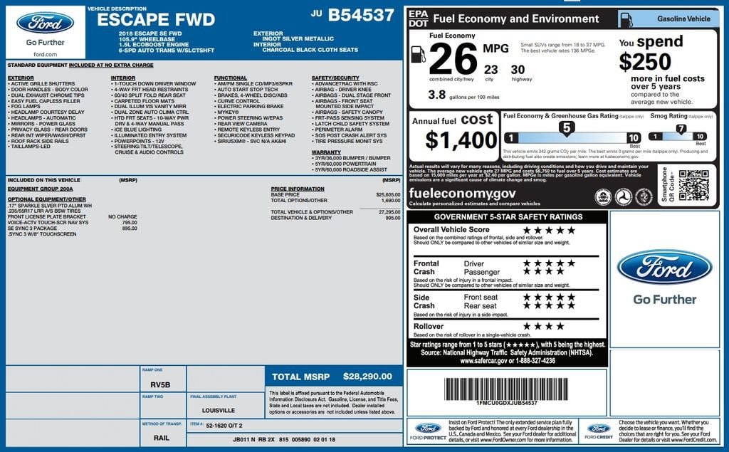 ford escape 2018 1FMCU0GDXJUB54537 image ford escape 2018 1FMCU0GDXJUB54537 image