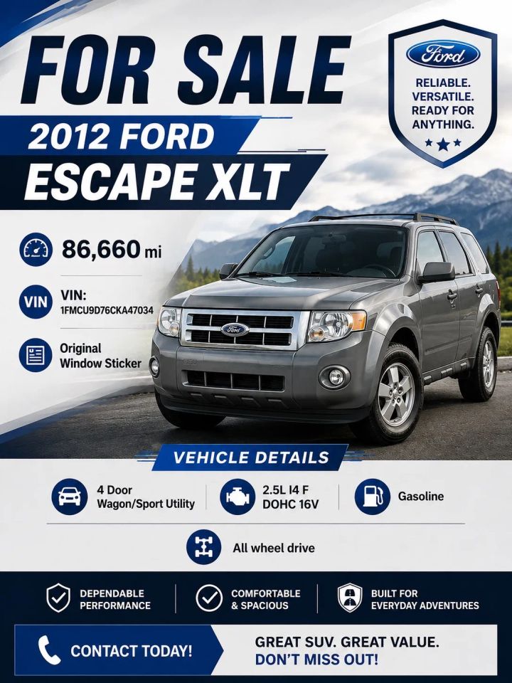 ford escape 2012 1FMCU9D76CKA47034 image ford escape 2012 1FMCU9D76CKA47034 image