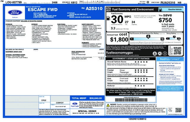 ford escape 2024 1FMCU0GN0RUA25310 image ford escape 2024 1FMCU0GN0RUA25310 image