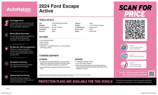 ford escape 2024 1FMCU9GN7RUA74248 image ford escape 2024 1FMCU9GN7RUA74248 image