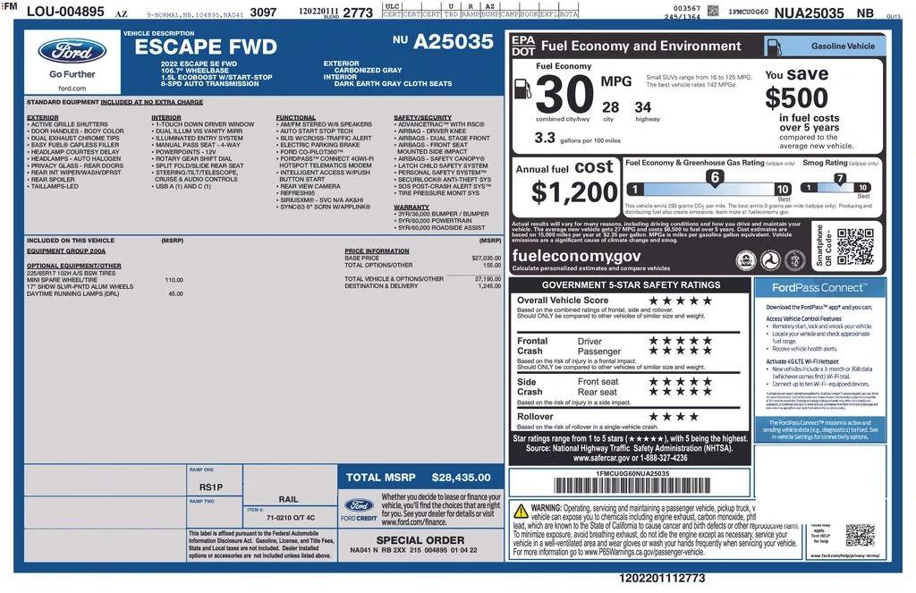 ford escape 2022 1FMCU0G60NUA25035 image ford escape 2022 1FMCU0G60NUA25035 image