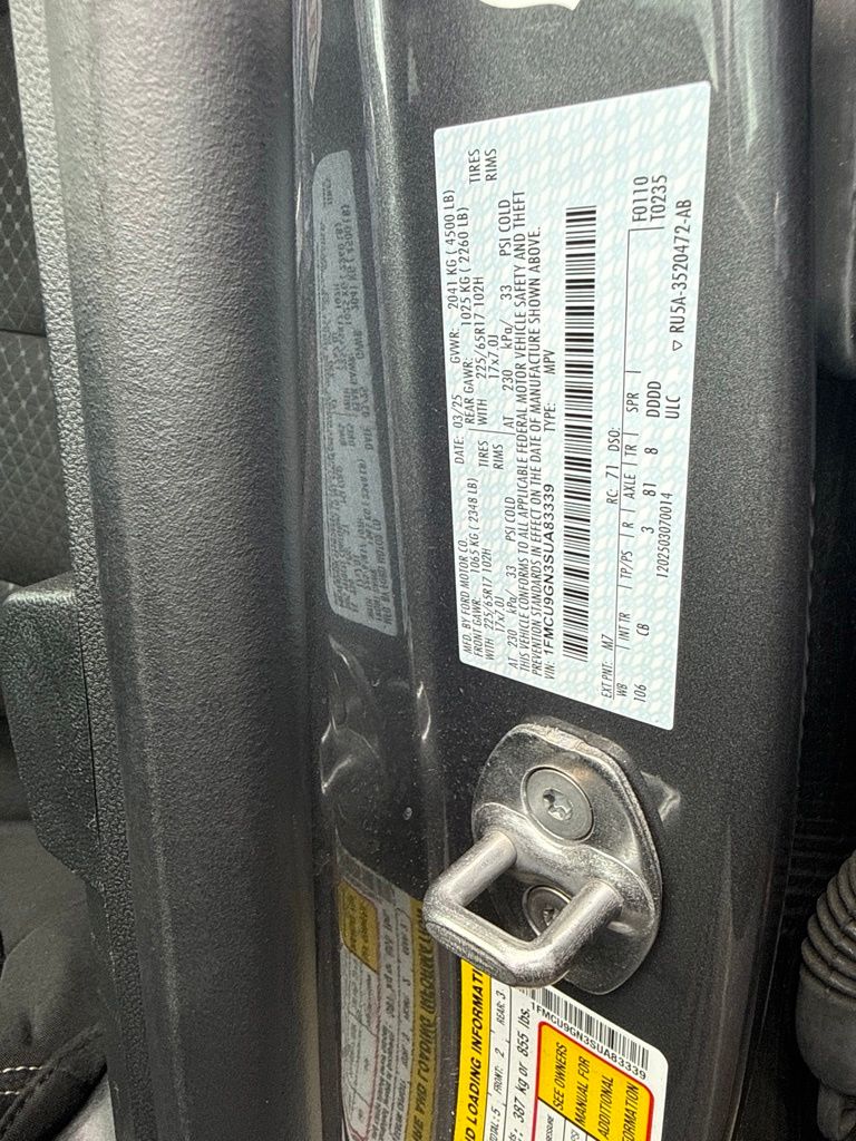 ford escape 2025 1FMCU9GN3SUA83339 image ford escape 2025 1FMCU9GN3SUA83339 image