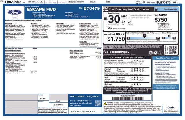 ford escape 2025 1FMCU0GN0SUB70479 image ford escape 2025 1FMCU0GN0SUB70479 image