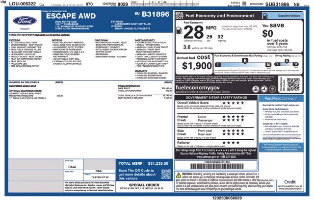 ford escape 2025 1FMCU9GN2SUB31896 image ford escape 2025 1FMCU9GN2SUB31896 image