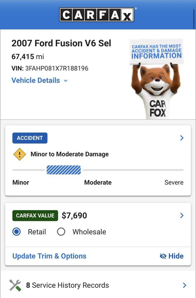 ford fusion 2007 3FAHP081X7R188196 image ford fusion 2007 3FAHP081X7R188196 image