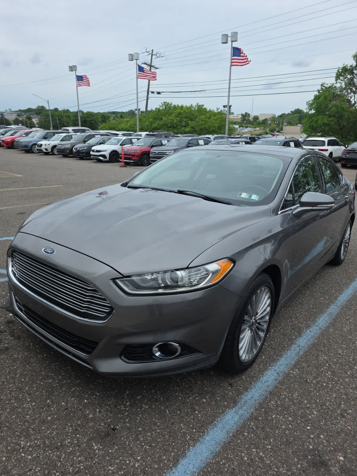ford fusion 2014 3FA6P0K95ER303418 image