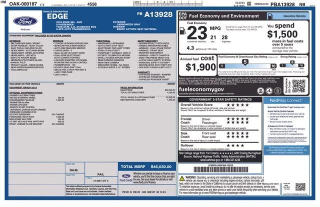 ford edge 2023 2FMPK4J99PBA13928 image ford edge 2023 2FMPK4J99PBA13928 image