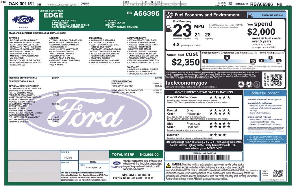 ford edge 2024 2FMPK4J9XRBA66396 image ford edge 2024 2FMPK4J9XRBA66396 image