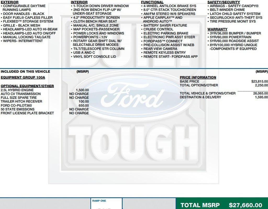 ford maverick 2024 3FTTW8A3XRRA42787 image