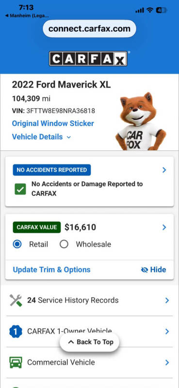 ford maverick 2022 3FTTW8E98NRA36818 image