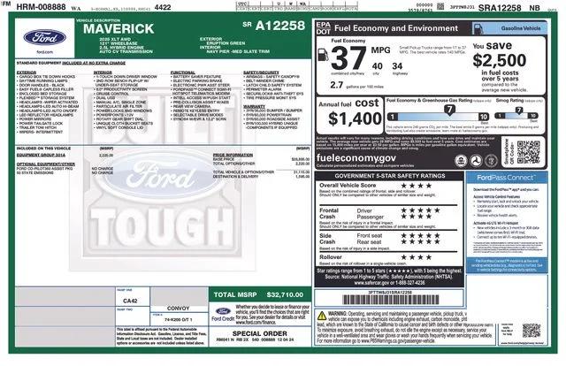ford maverick 2025 3FTTW8J31SRA12258 image ford maverick 2025 3FTTW8J31SRA12258 image