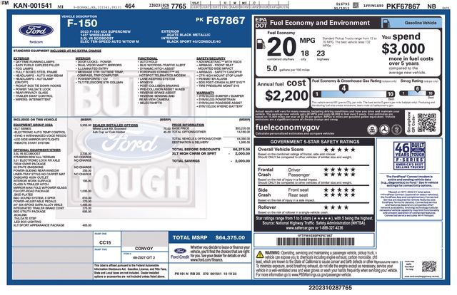 ford f-150 2023 1FTFW1E89PKF67867 image ford f-150 2023 1FTFW1E89PKF67867 image