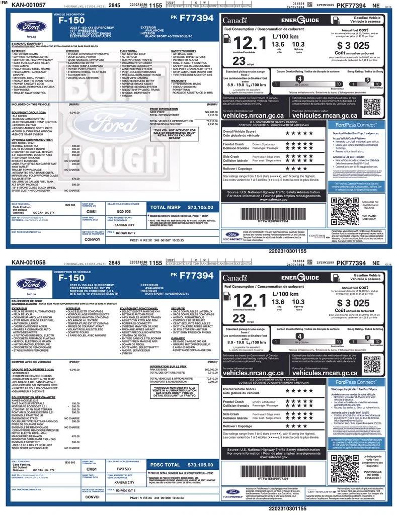 ford f-150 2023 1FTFW1E89PKF77394 image ford f-150 2023 1FTFW1E89PKF77394 image