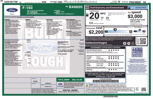 ford f-150 2023 1FTEW1EP3PKE49820 image ford f-150 2023 1FTEW1EP3PKE49820 image